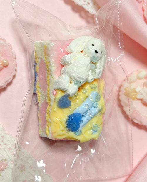 Handmade Rabbit Sandwich Squishy Stress Relief